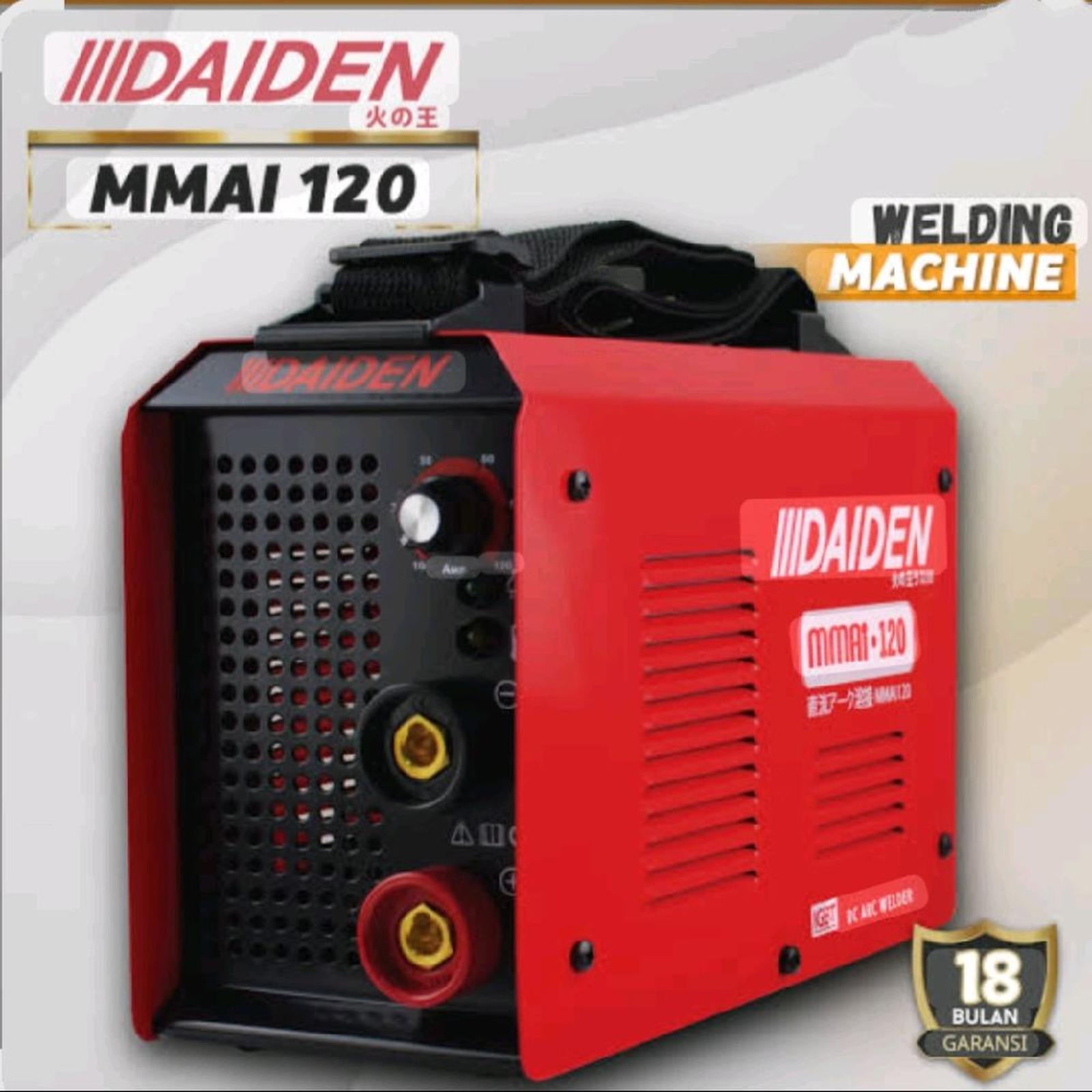 Daiden Welding Inverter MMAi 120 900 Watt