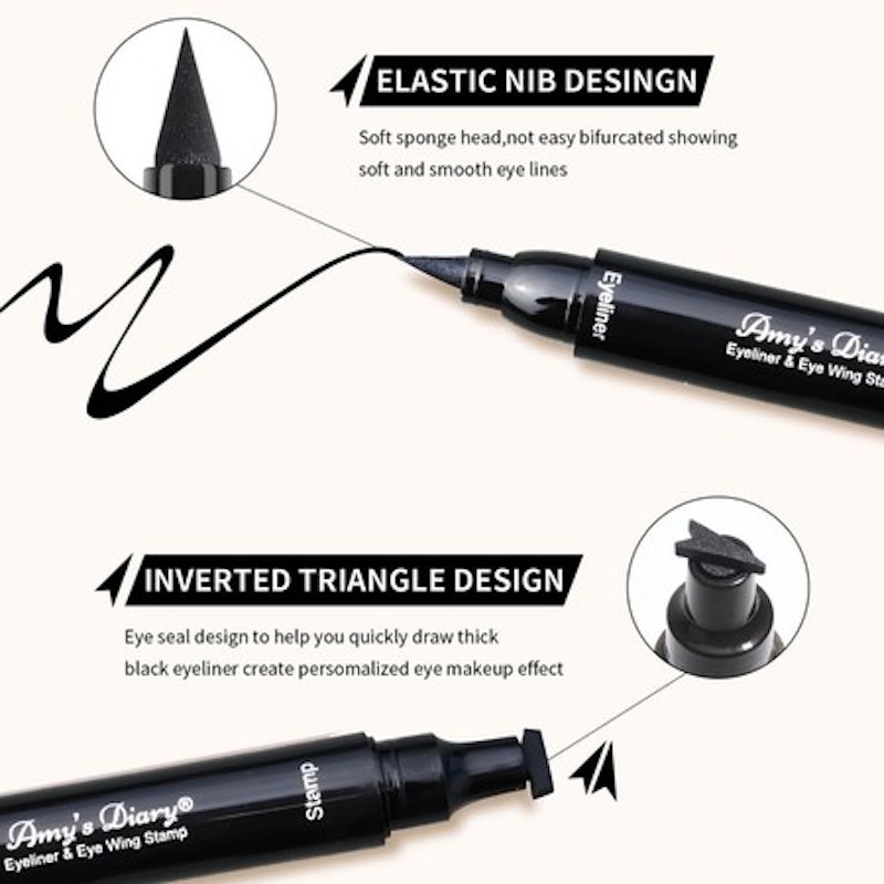 AMY'S DIARY Eyeliner Stamp 2 in 1 02 White 3