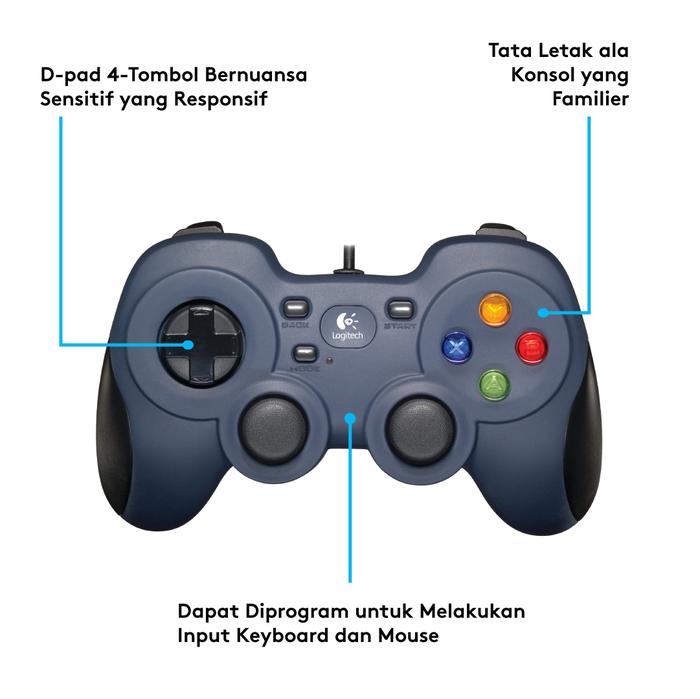 Logitech G Gamepad Berkabel F310