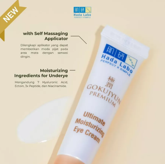 Rohto Laboratories Indonesia Hada Labo Gokujyun Premium Ultimate Moisturizing Eye Cream
