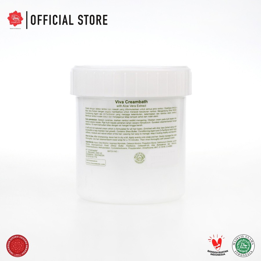 Vitapharm Viva Creambath with Aloe Vera Extract