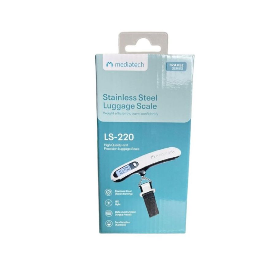  Mediatech Premium Stainless Steel Luggage Scale  LS -220 