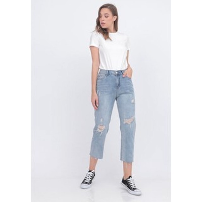Zedaya Crop Jeans 4