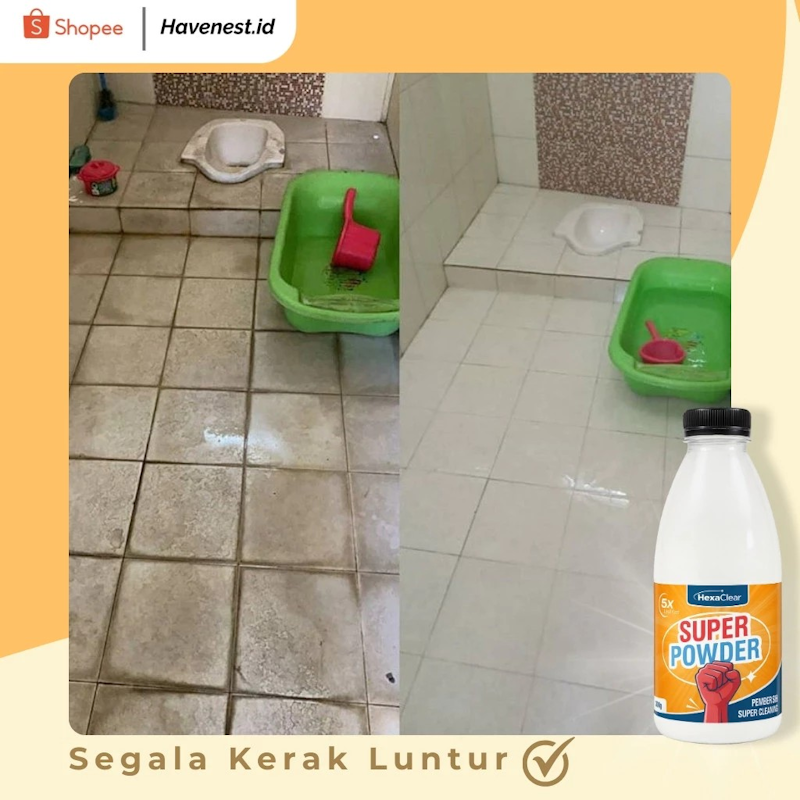 HexaClear Super Powder Pembersih Super Cleaning 5