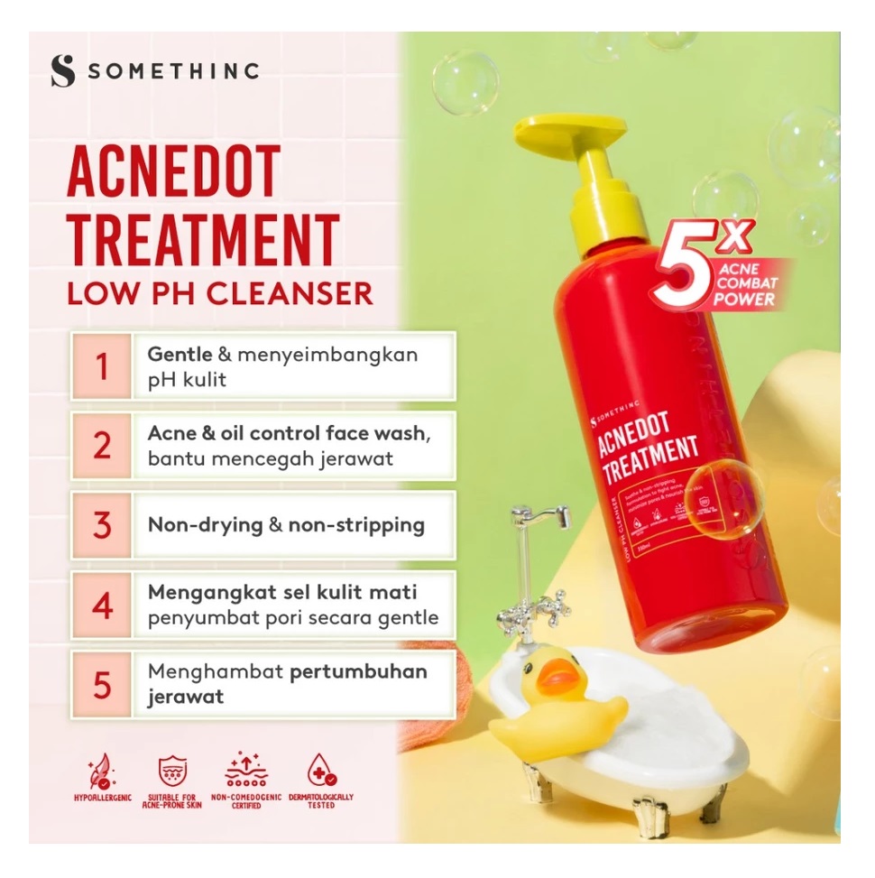 Royal Pesona Indonesia SOMETHINC Acnedot Treatment Low pH Cleanser