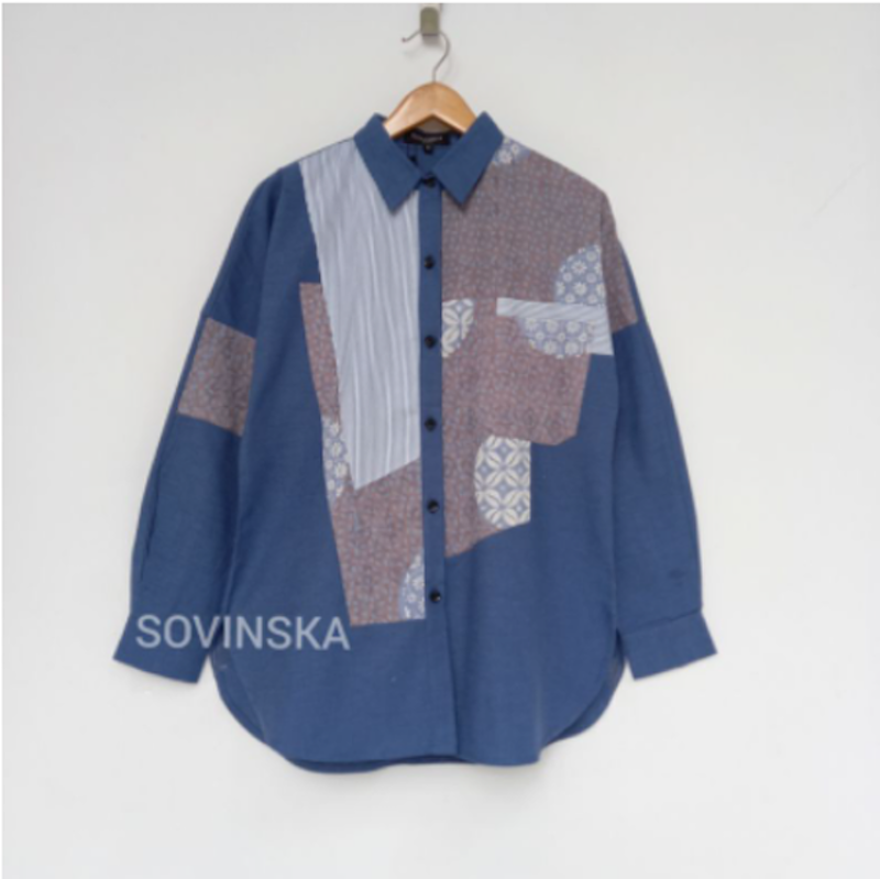 Atasan Batik Kombinasi 1