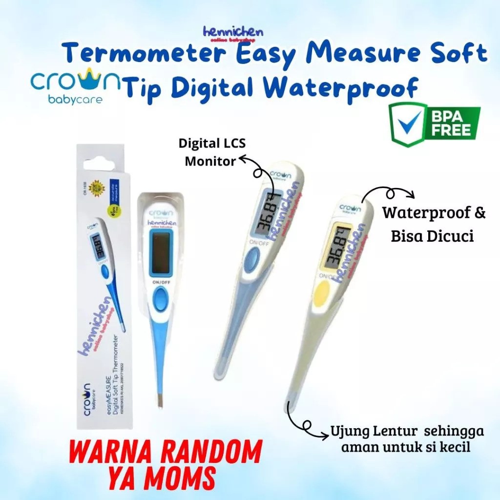 Crown Babycare Crown easyMEASURE Soft Tip Thermometer CR1938