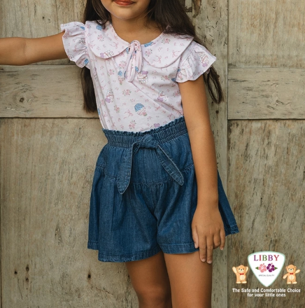 Alpinika Unggul LIBBY Bella Skort Rok Jeans Pita 