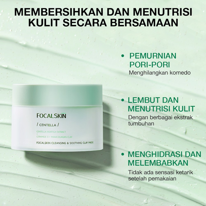 Focalskin Cleansing & Soothing Clay Mask