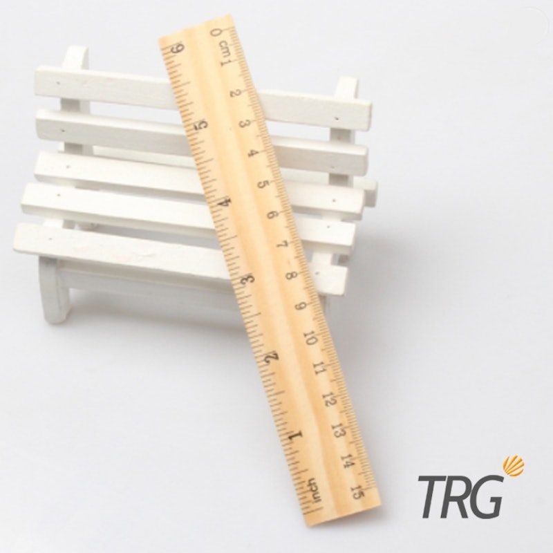TRG - Wooden Ruler 30 cm 3