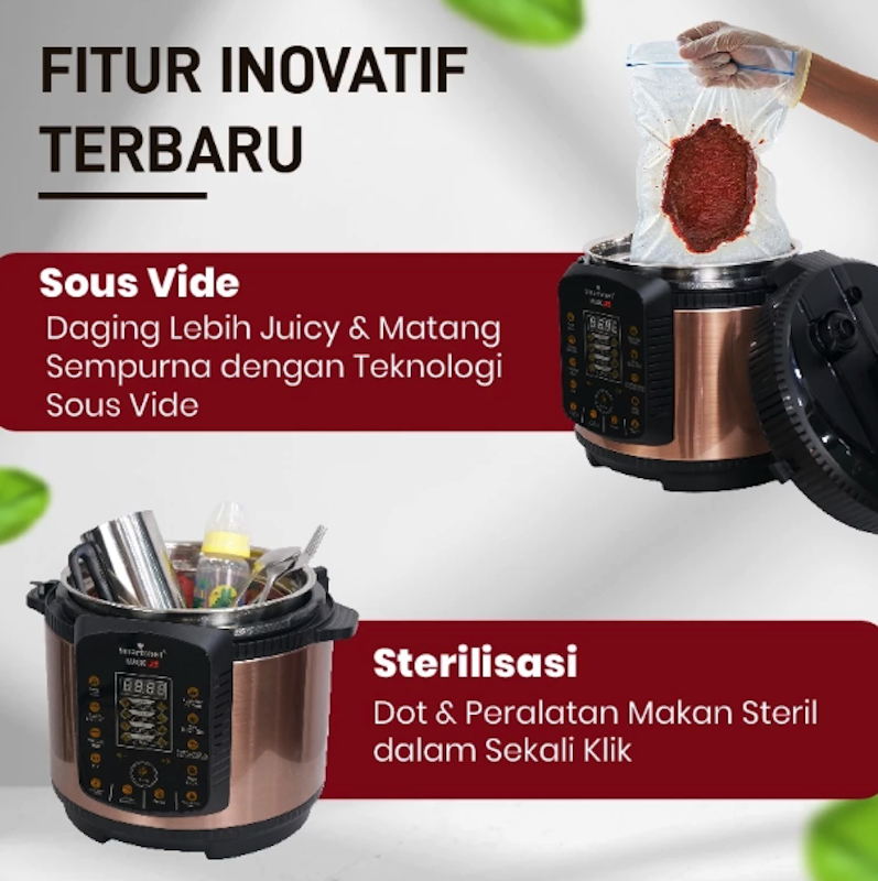 Smartchef Magic 23 Multicooker Digital Multifungsi 3