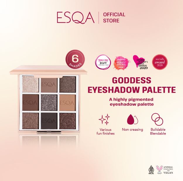 Goddess Eyeshadow Palette - Steel 4