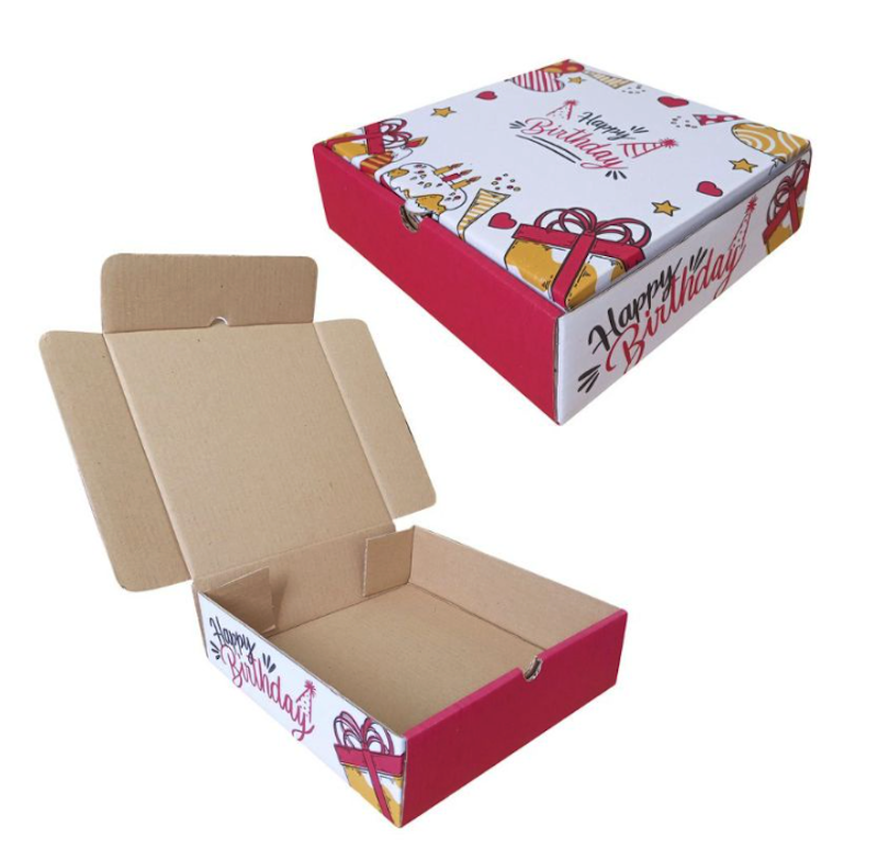 Box 24x24x7 cm Kardus/Karton/Hampers 5