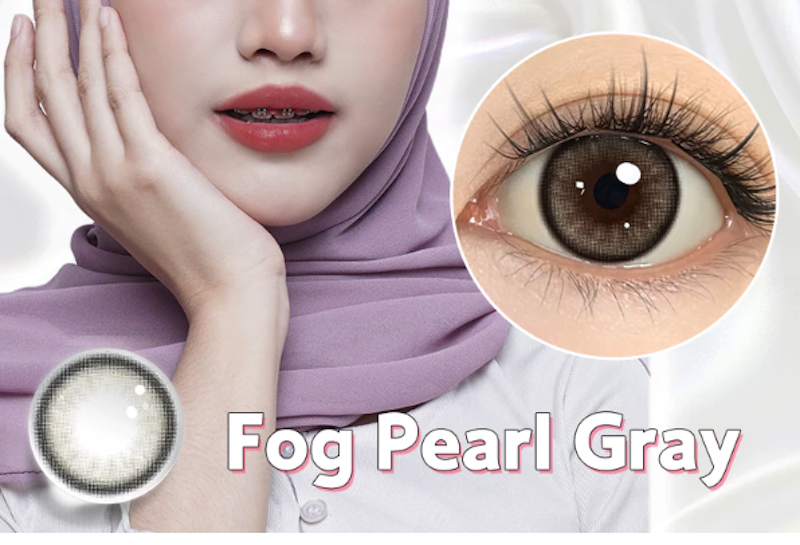 Mysticeyes Softlens Grey Series 4