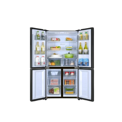 AQUA AQUA Aqua Kulkas Multidoor  AQR-TTD546RBC(BK)