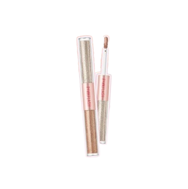 PINKFLASH ｜ DoubleGlow 2 in 1 Liquid Eyeshadow 03 Golden Diamond