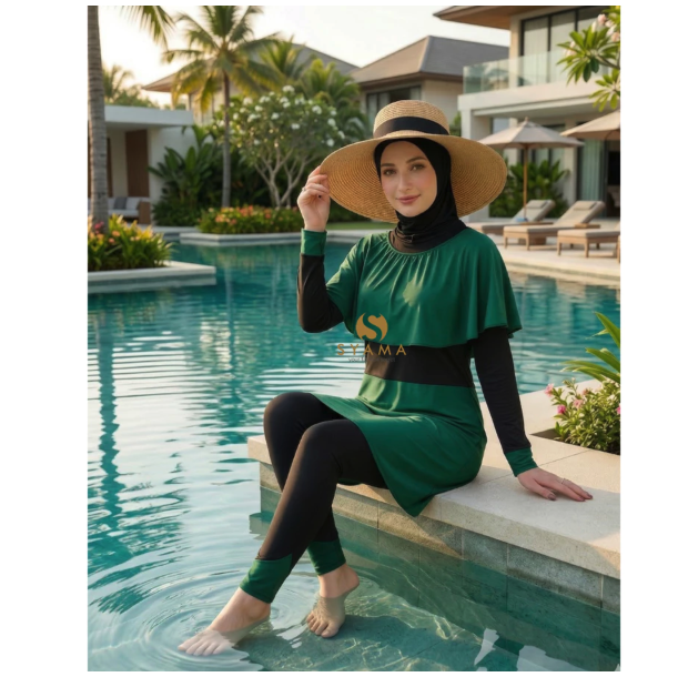 Syama Baju Renang Muslimah Stella 3