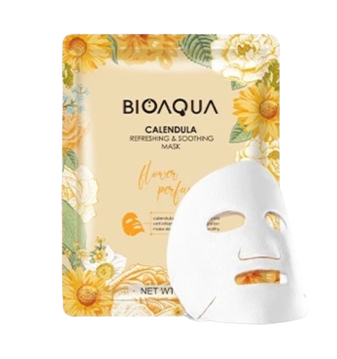 BIOAQUA Calendula Refreshing & Soothing Mask