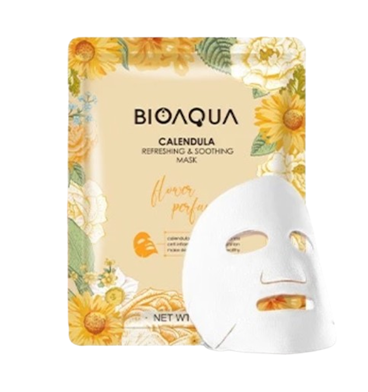 BIOAQUA Calendula Refreshing & Soothing Mask 1