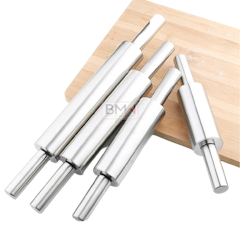 BMW Kitchen Ware Rolling Pin Penggilas Adonan Kue Pemipih Stainless Steel