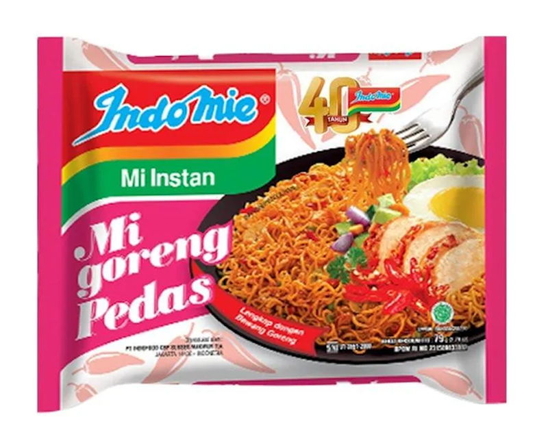 Indomie Mi Goreng Pedas 1