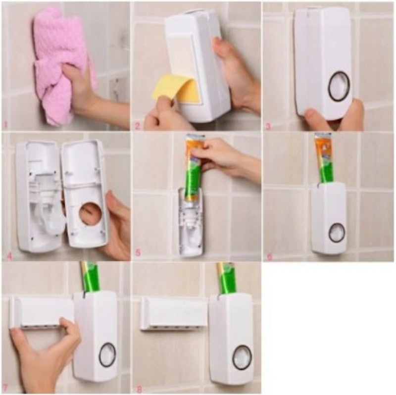 Dispenser Odol & Tempat Sikat Gigi 5
