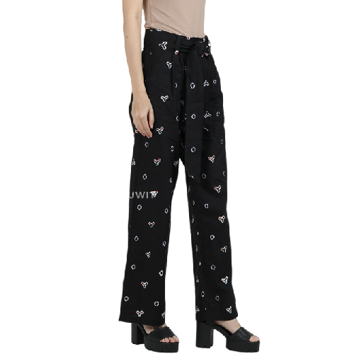 Jacob High Waist Long Culottes Peper Bag Pants