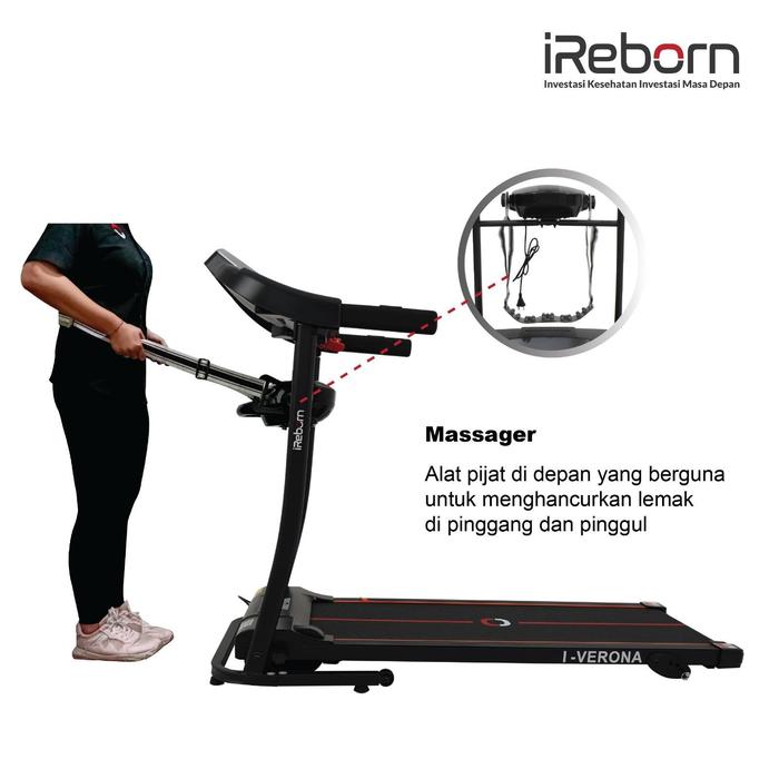 TRIJAYA SPORTECH iReborn iVerona Motorized Treadmill