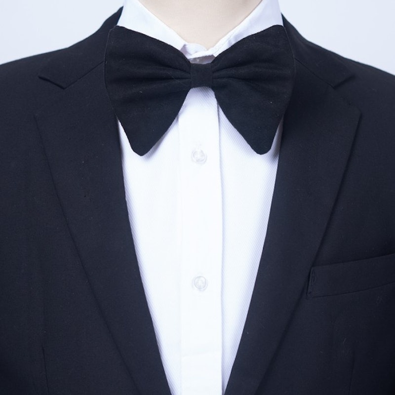 Bowtie Oversized Velvet 4