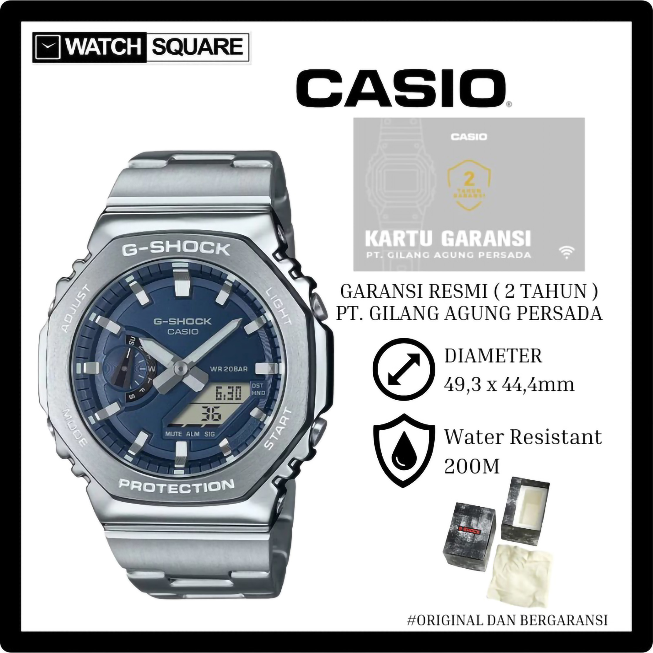 CASIO CASIO G-SHOCK G-STEEL GM-2110D-2B