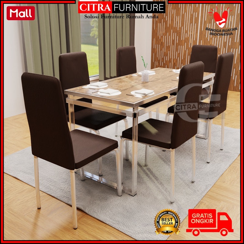 Dining Table Minimalis Set 3