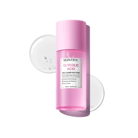 SKINTIFIC ｜ Glycolic Acid Daily Clarifying Toner