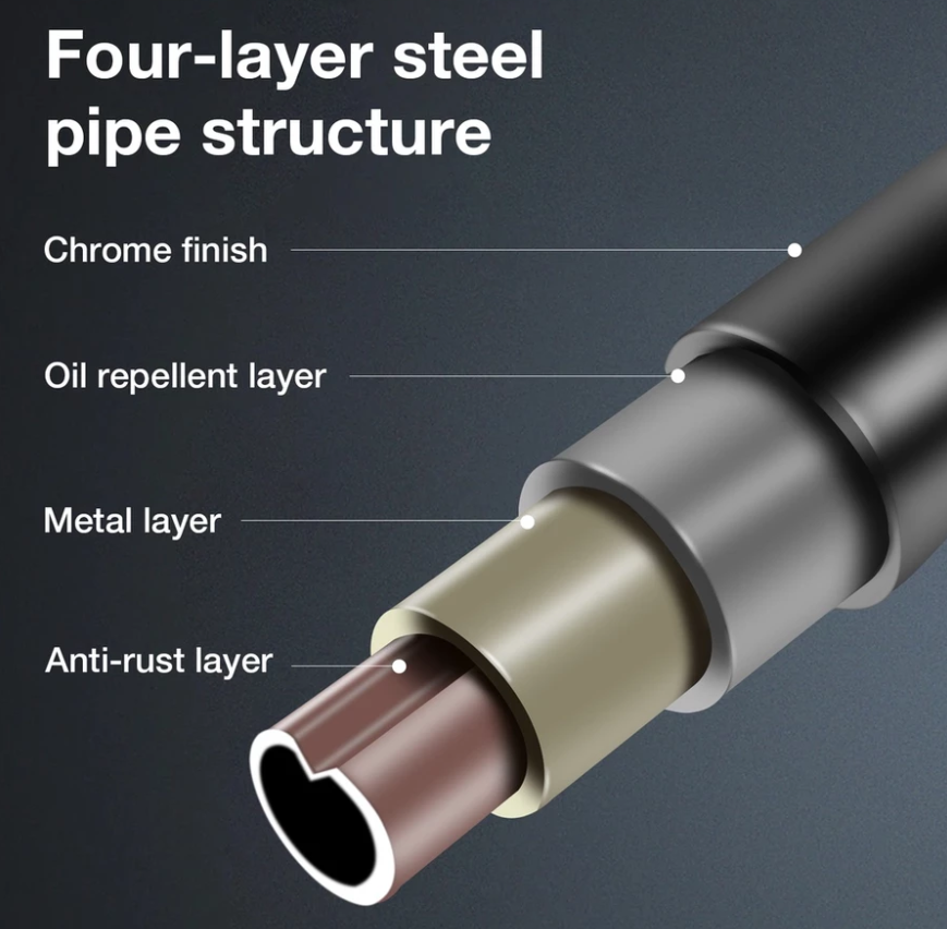  Agnite Adjustable Pull Up Bar 90-140cm