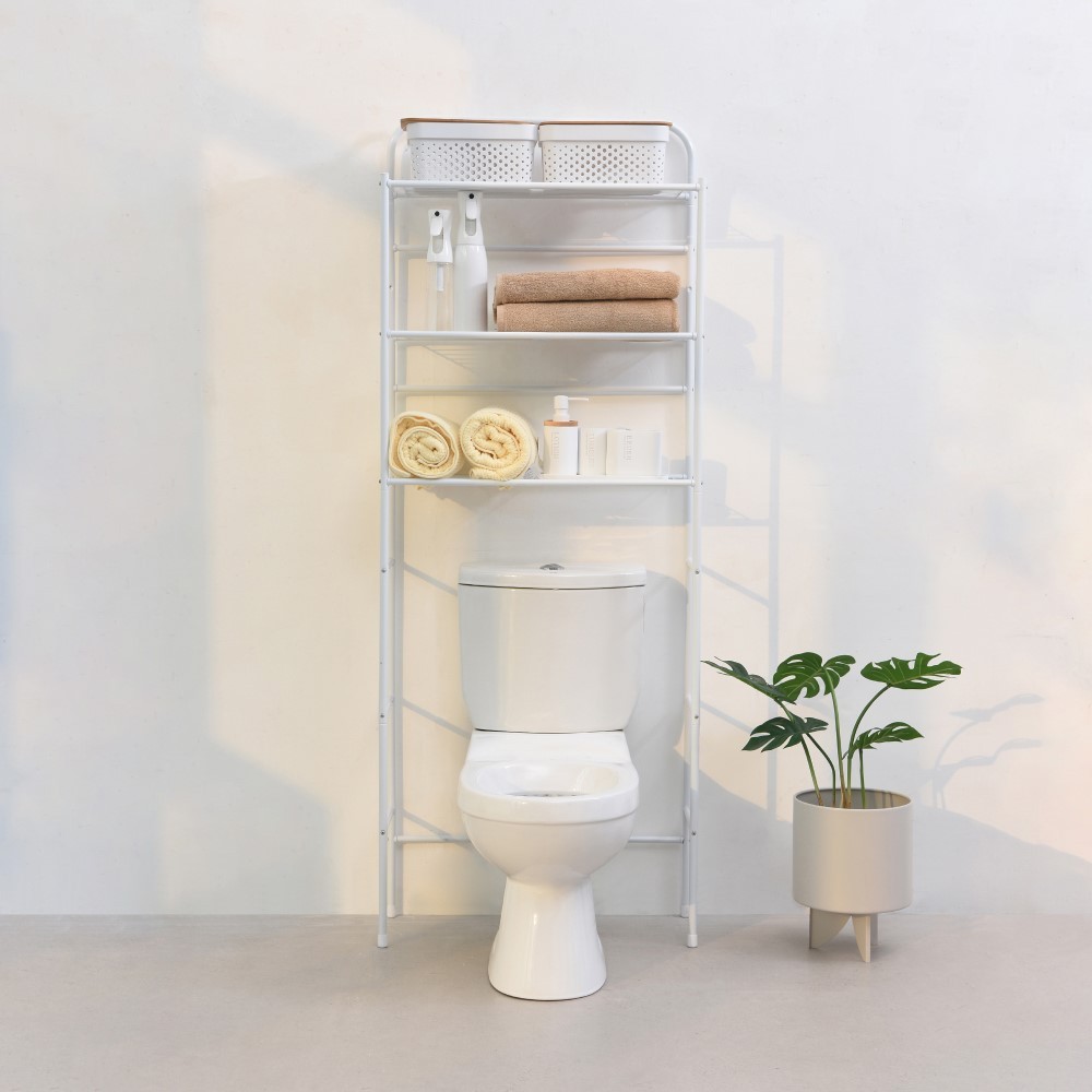 Home Center Indonesia Informa Rak Besi Toilet Serbaguna 3 Tingkat
