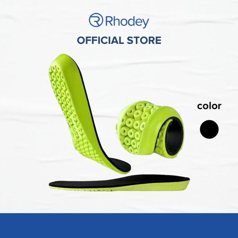 Rhodey Insole Sepatu Alas Kaki Orthopedic Breathable 2