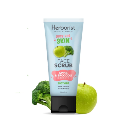 Herborist ｜ Juice For Skin Face Scrub Apple & Broccoli Extract