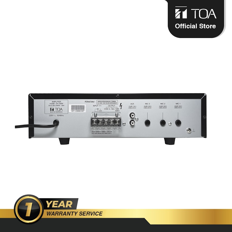 TOA Mixer Amplifier 4
