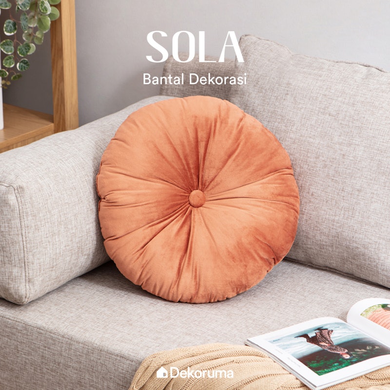 Dekoruma Linori SOLA Round Cushion 3