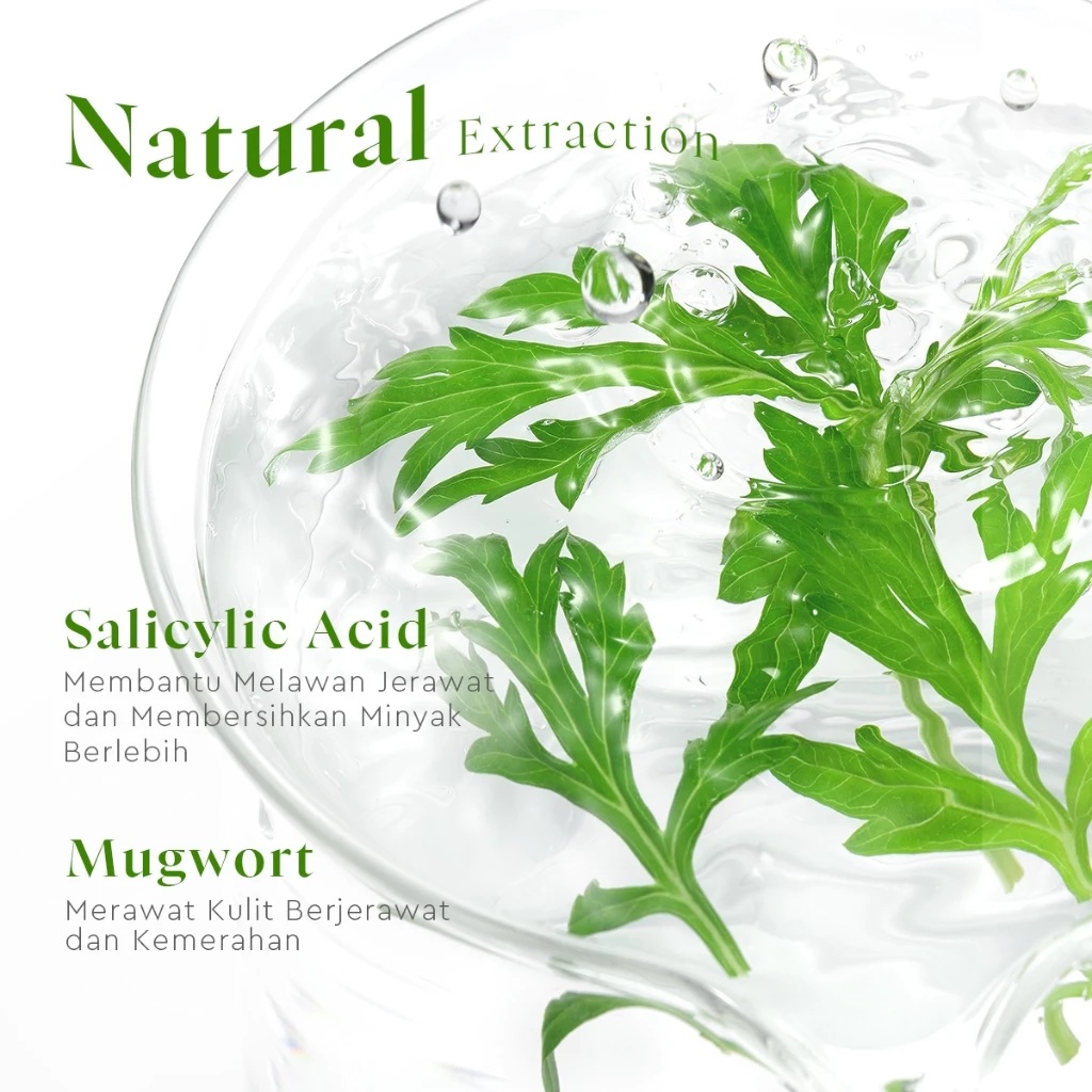 Glad2Glow Mugwort Salicylic Acid Acne Clear Micellar Water 2