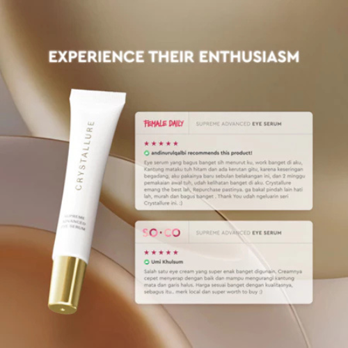 Paragon Technology and Innovation CRYSTALLURE Supreme Advanced Eye Serum 