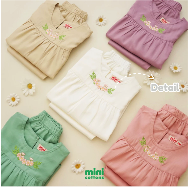 Mini Cottons Setelan Tunik Anak 2