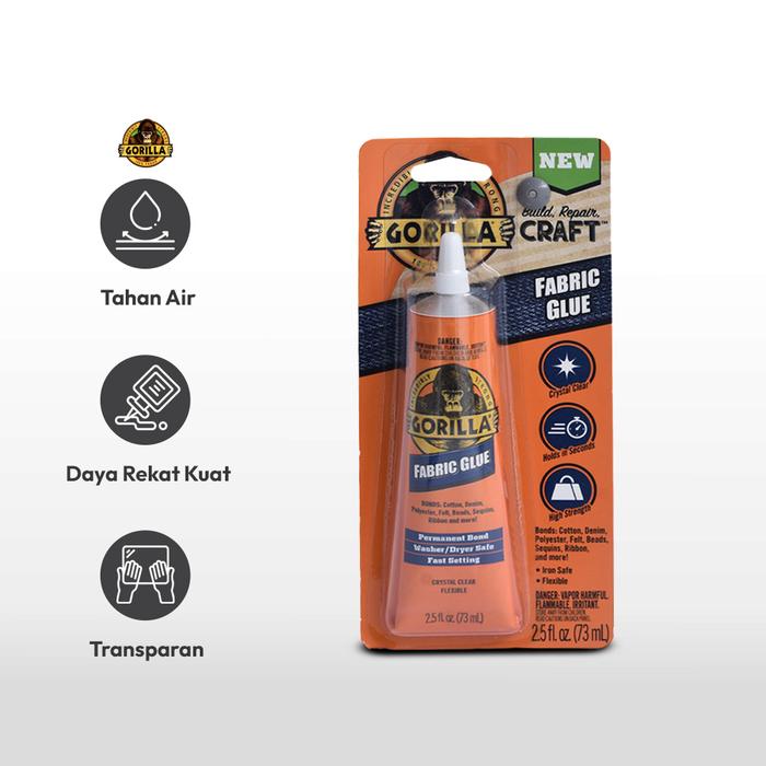 Gorilla Fabric Glue 2