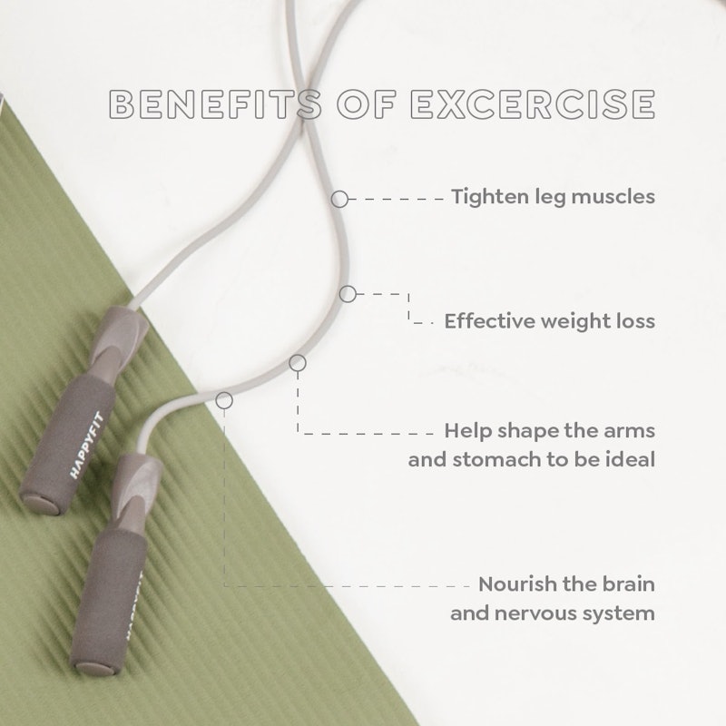 Happyfit Foam Jump Rope 4