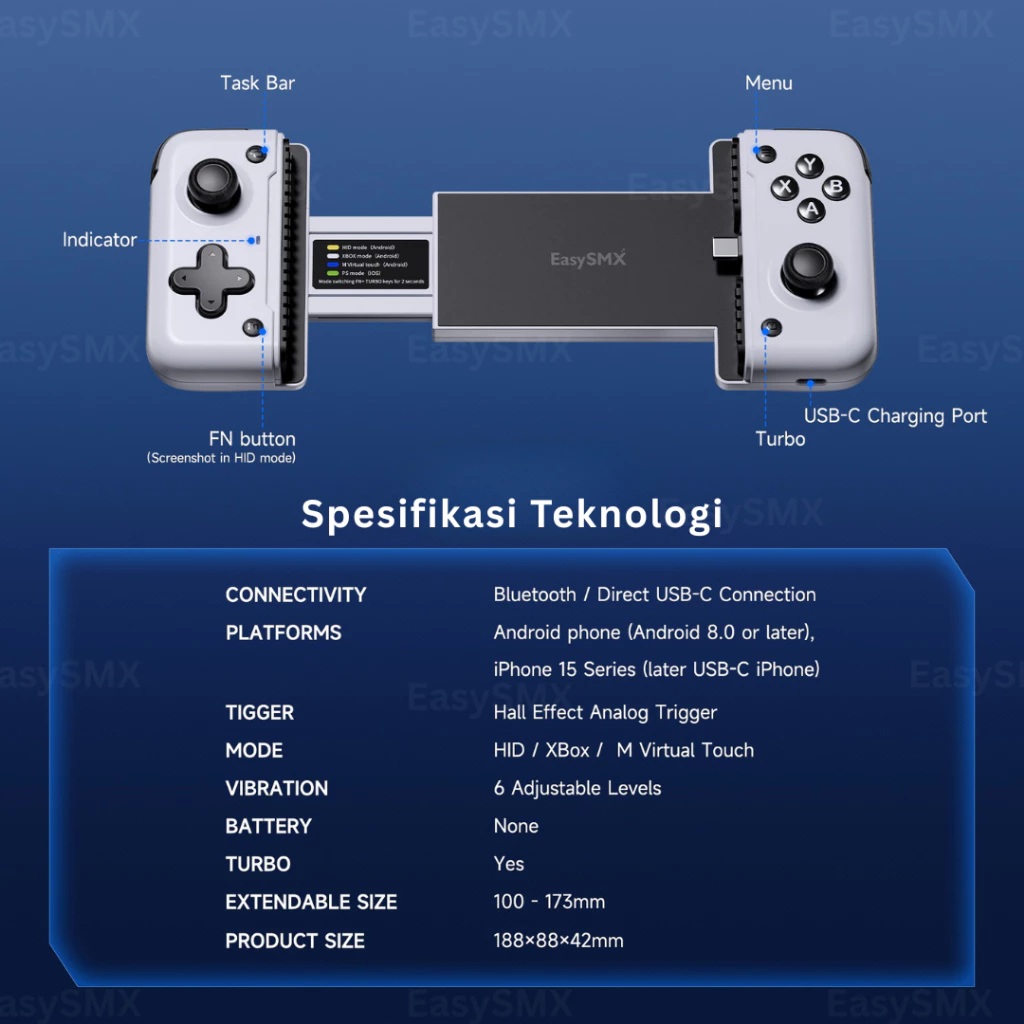 EasySMX Mobile Gaming Controller M05