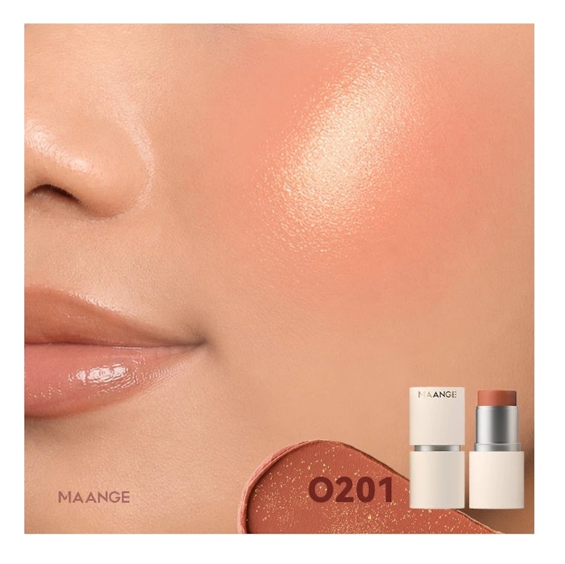 MAANGE Softlight Pigmet Blush Stick #O201 2