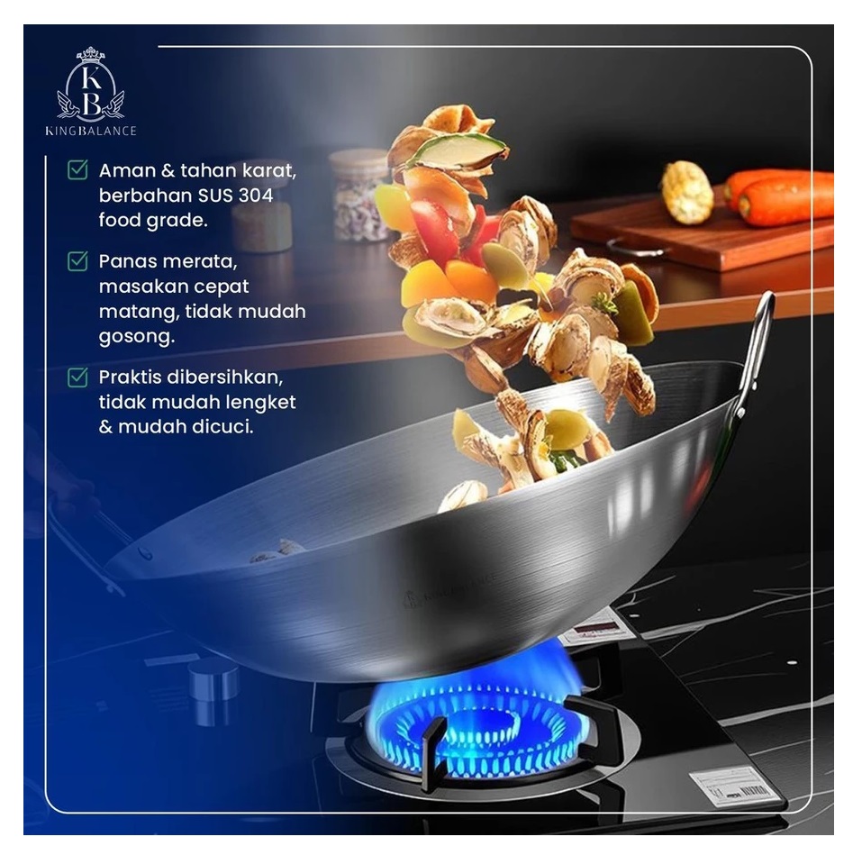 King Balance Wok 215 40 cm 3