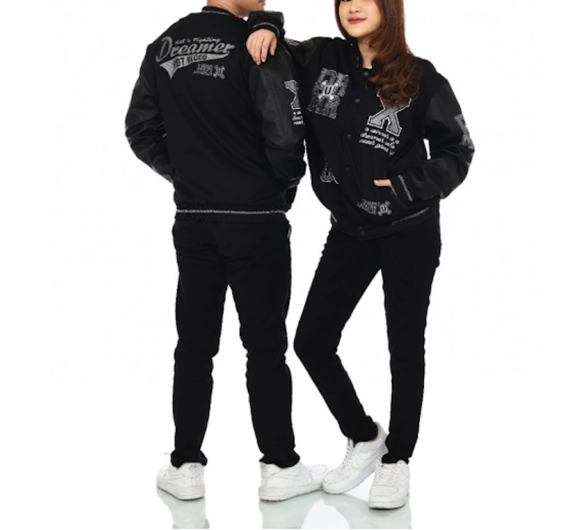 X Urband Absolute Jaket Varsity Dreamer Full Embroider 5