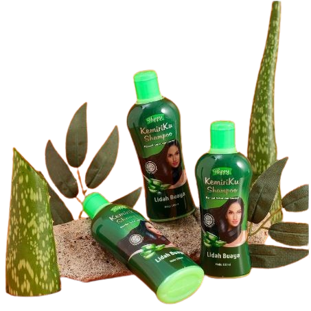 Inticosmetics Lestari Happy Kemiriku Shampoo Lidah Buaya