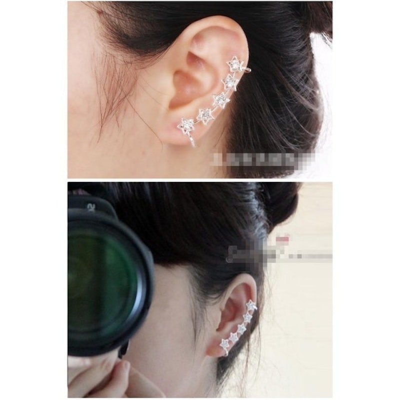 Stars Ear Cuff Diamond Touch 2