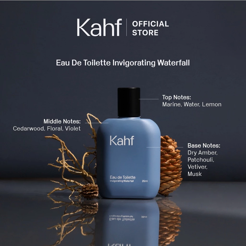 Paragon Technology and Innovation Kahf Humbling Forest & Invigorating Waterfall Eau De Toilette Pack